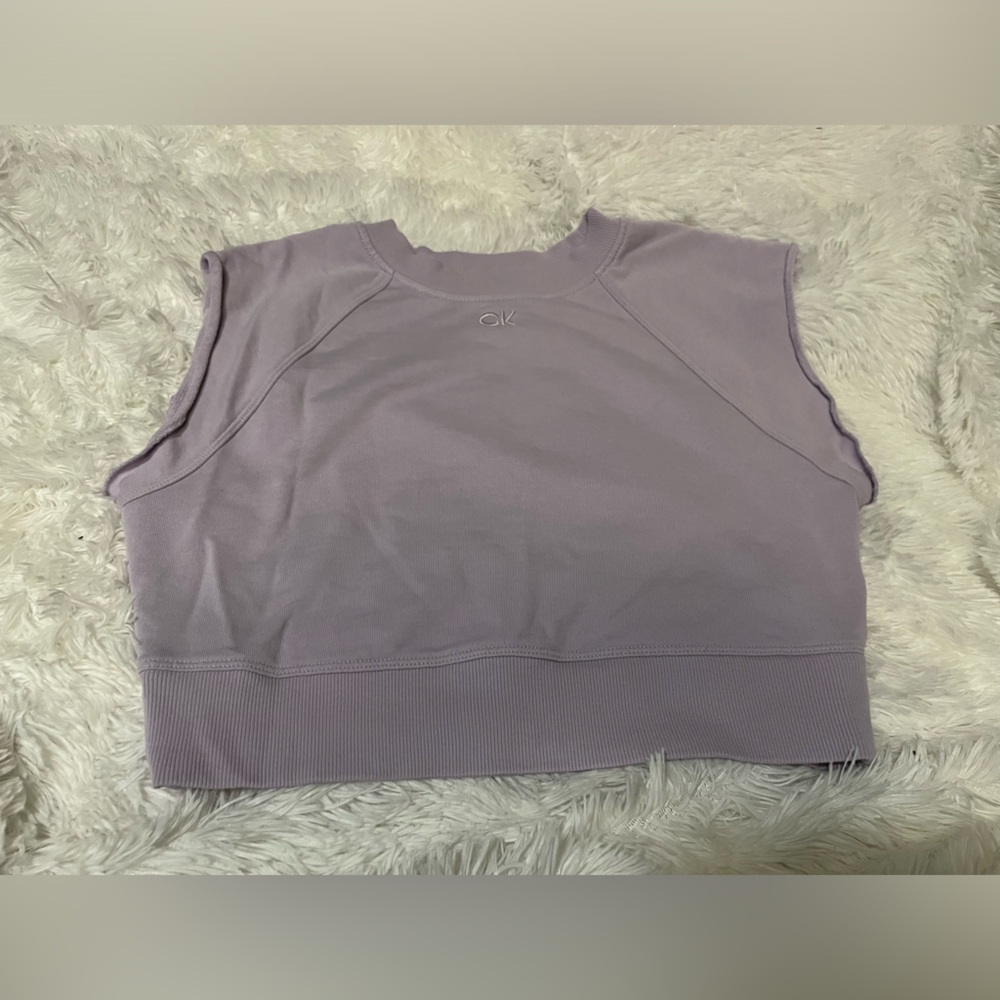 Calvin Klein Performance Cropped Workout Top - image 2